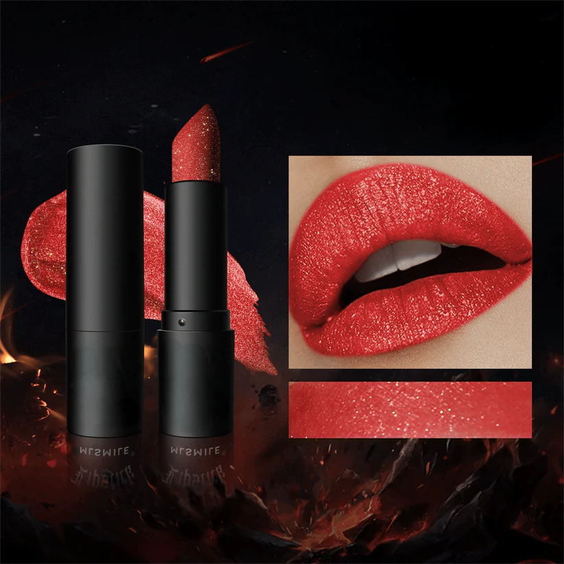 💖🔥Brillo Labial con Purpurina & Diamantes – KIT x 6 (A Prueba de Agua)