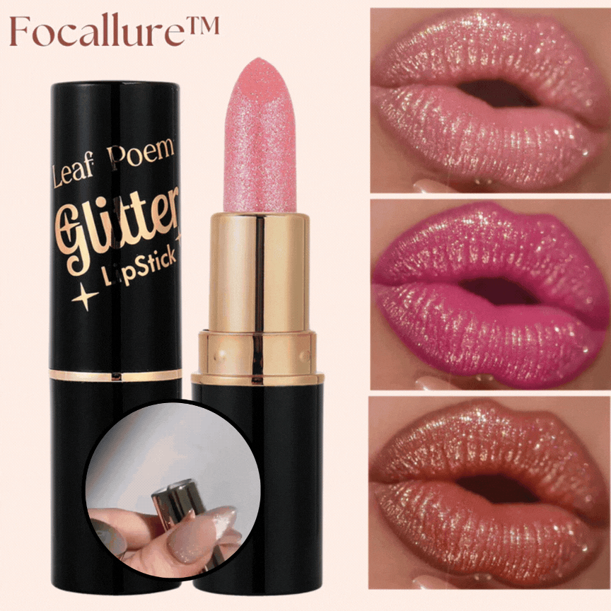 💖🔥Brillo Labial con Purpurina & Diamantes – KIT x 6 (A Prueba de Agua)