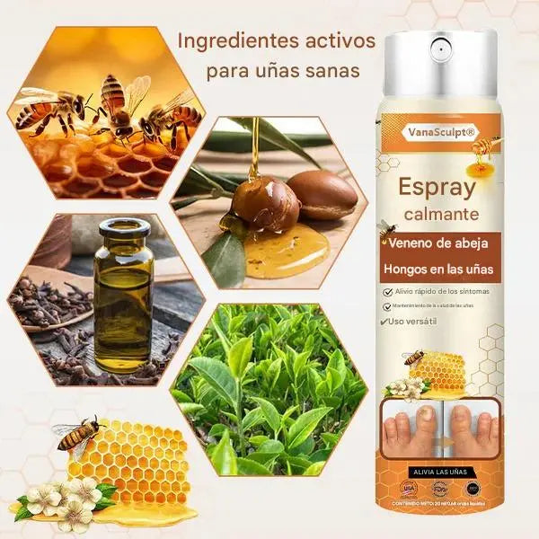 Spray Anti Hongos Uñas VanaSculpt® – Con Veneno de Abeja Natural 2