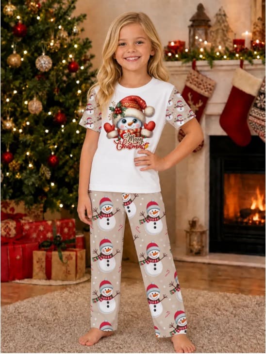 Pijama Navidad Pingui niña☃️