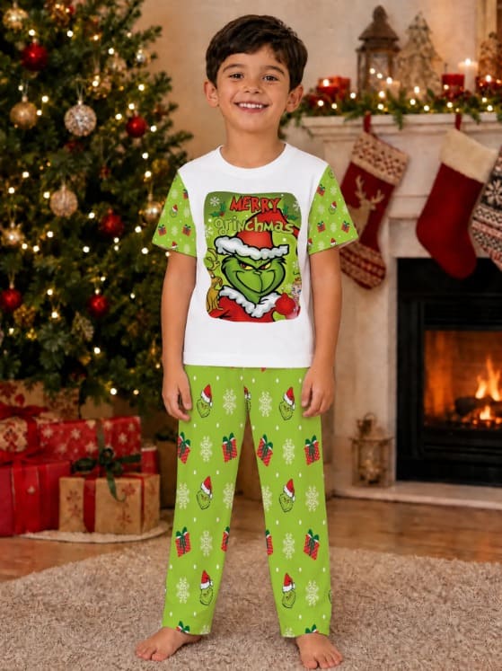Pijamas Merry Grinchmas💚