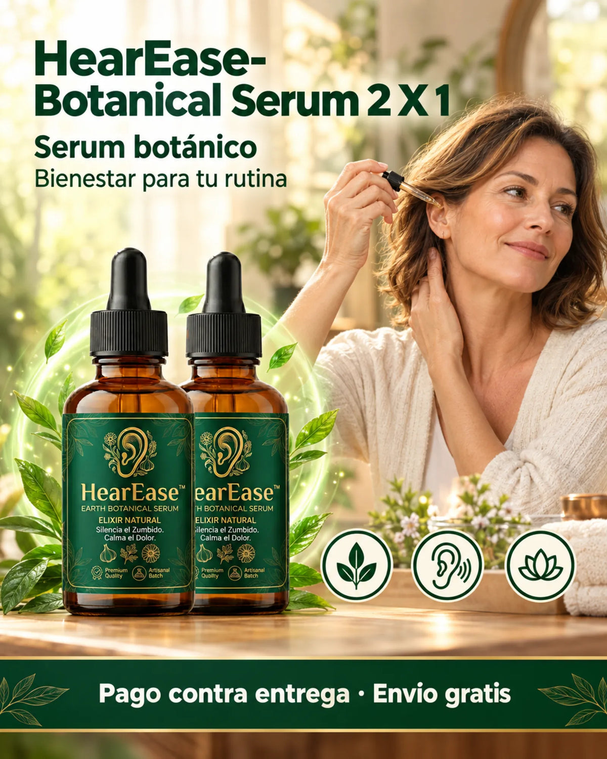 HearEase- Botanical Serum 2 X 1
