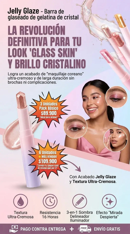 Jelly Glaze - Barra de glaseado de gelatina de cristal
