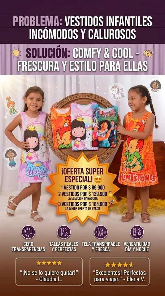 Vestido Cómodo, Fresco y Perfecto para Cualquier Ocasión