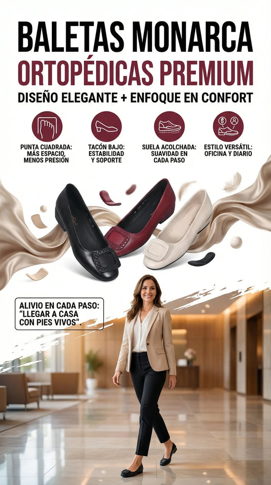 Baleta Menorca ortopédica monarca💞