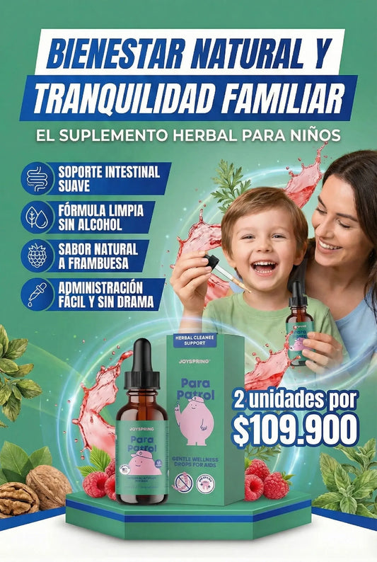 ANTIPARASITARIO NATURAL-GOTAS🌿✨